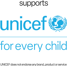 Unicef logo - Unicef for every child